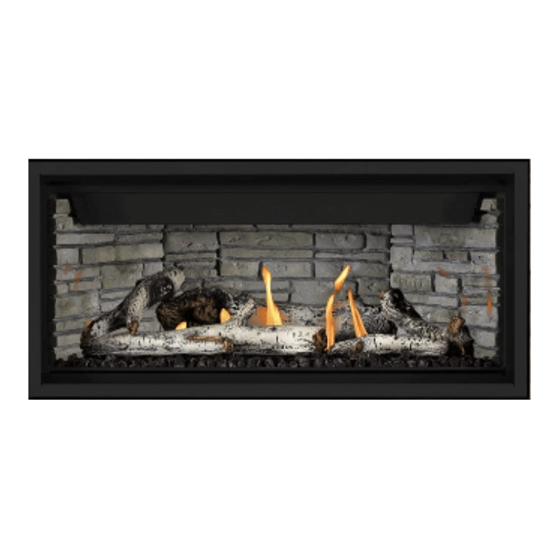 Napoleon Ascent Premium 42 Inch Linear Direct Vent Gas Fireplace - BLP42NTE | Modern Home Heating Solution for Living Rooms & Patios