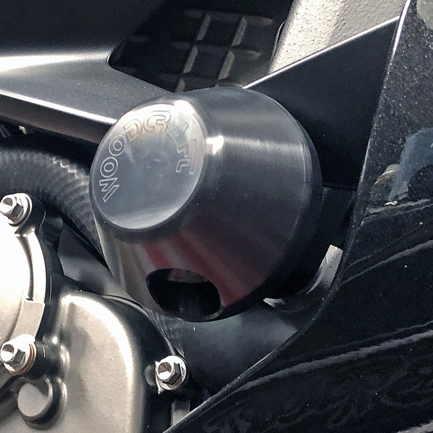 Kawasaki ZX636R Frame Slider Kit with Pucks - 50 0151 - Motorcycle Protection for Crash & Drop Safety - Perfect for Track Days & Street Riding