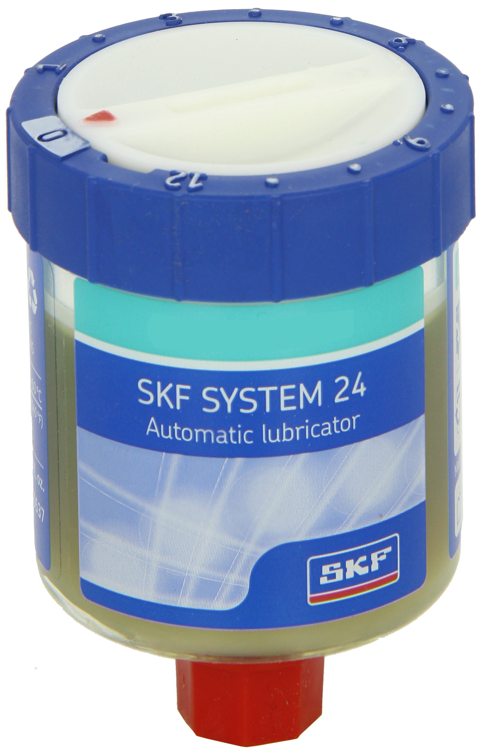 SKF LAGD 125/HB2 Automatic Grease Lubricator - System 24 Disposable Grease Cartridge (125mL) with LGHB2 High Viscosity Grease for Industrial Machinery Maintenance