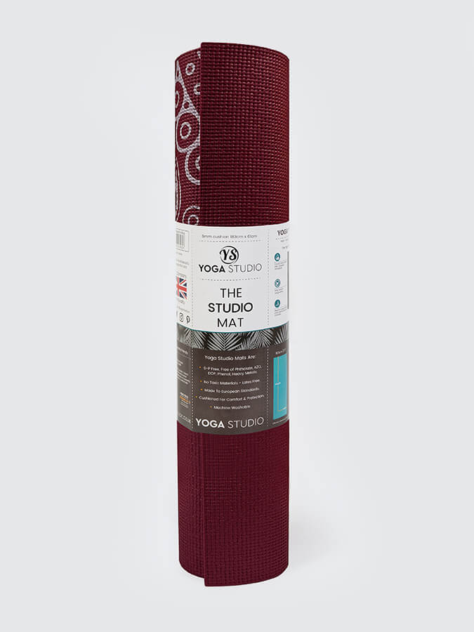 Premium 6mm Non-Slip Yoga Mat for Hot Yoga & Home Workouts - Eco-Friendly TPE Material for Enhanced Grip & Comfort