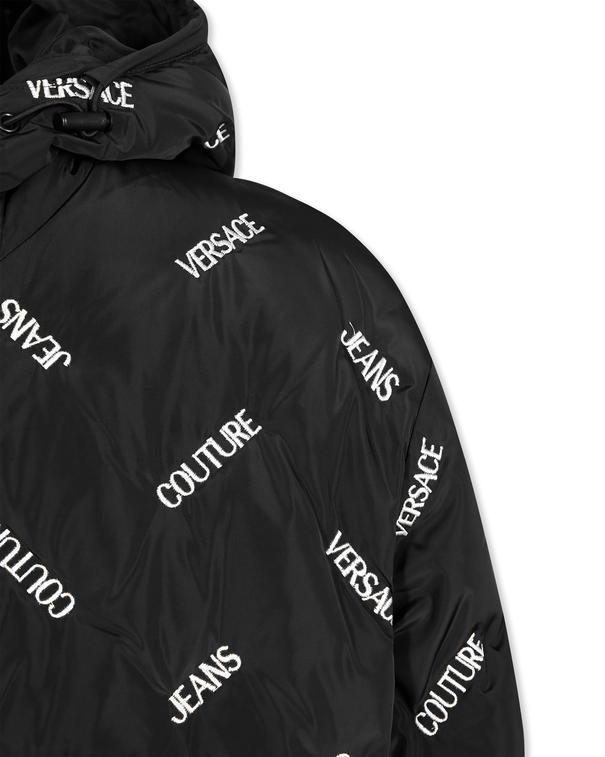 Chevron Logo Print Puffer Jacket for Women - Warm Winter Coat with Stylish Design - Perfect for Outdoor Activities, Travel & Casual Wear