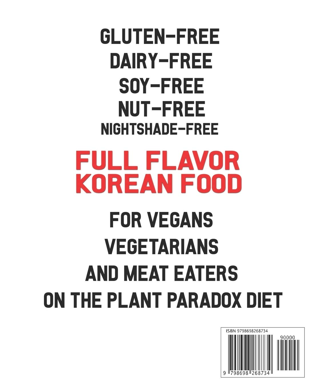 The Plant Paradox Inspired Korean Cookbook: 82 Healthy Lectin-Free Asian Recipes for Immune Support, Weight Loss & Wellness | Plant-Based Korean Cuisine for Gut Health & Lifestyle Transformation