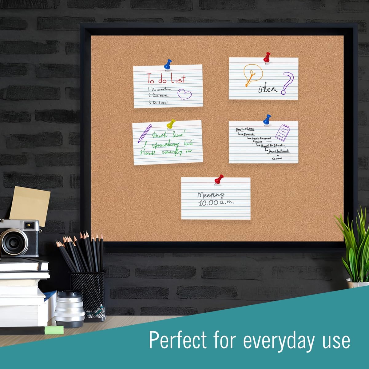 3x5 Ruled Index Cards - 500 Pack Study Flash Cards, Office & School Note Cards for Studying, Presentations, and Organization | Perfect for Students, Teachers, and Professionals
