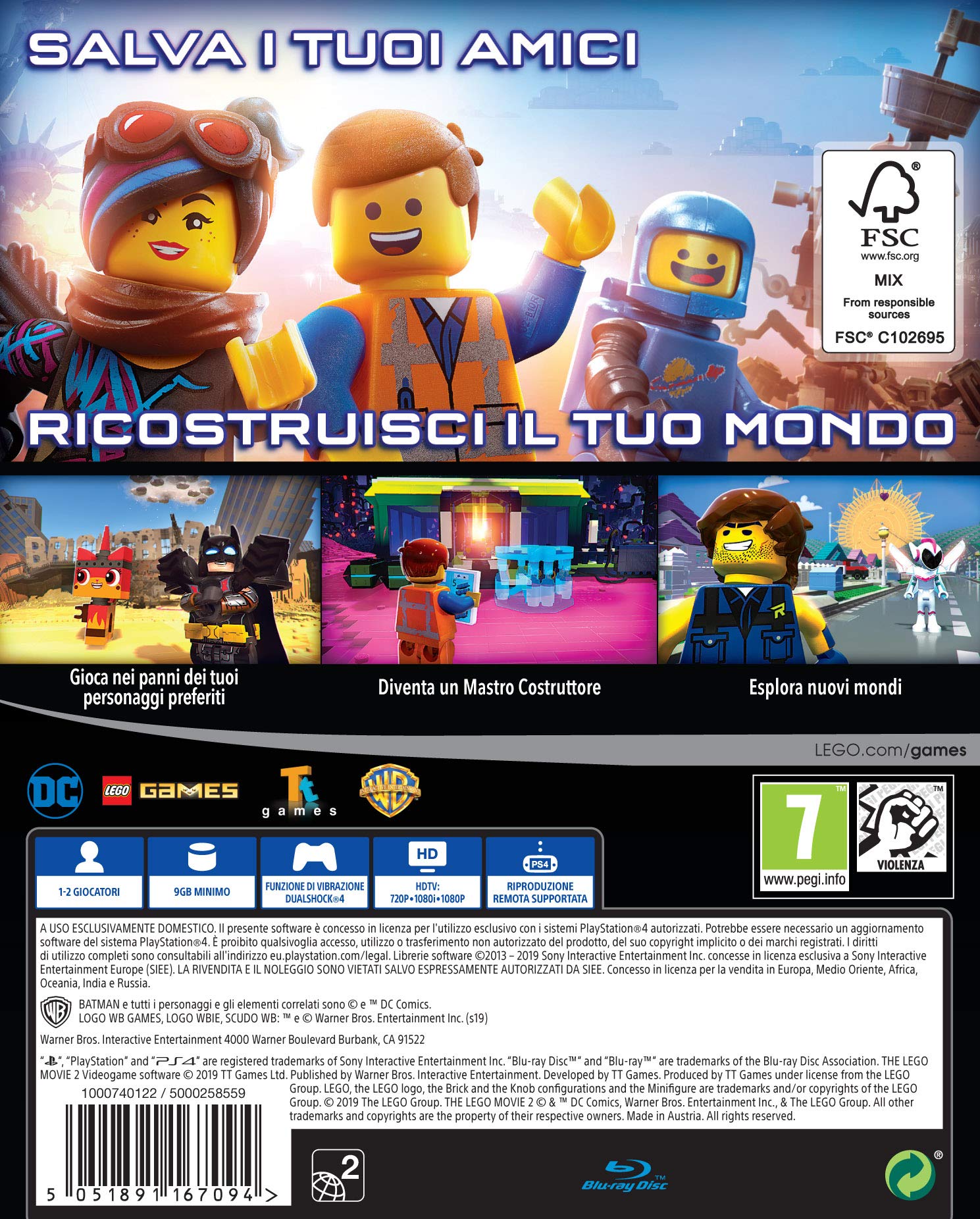 The Lego Movie 2 Videogame for PlayStation 4 | Action-Adventure Game | Fun for Kids & Families | Perfect for Game Nights & Birthday Gifts