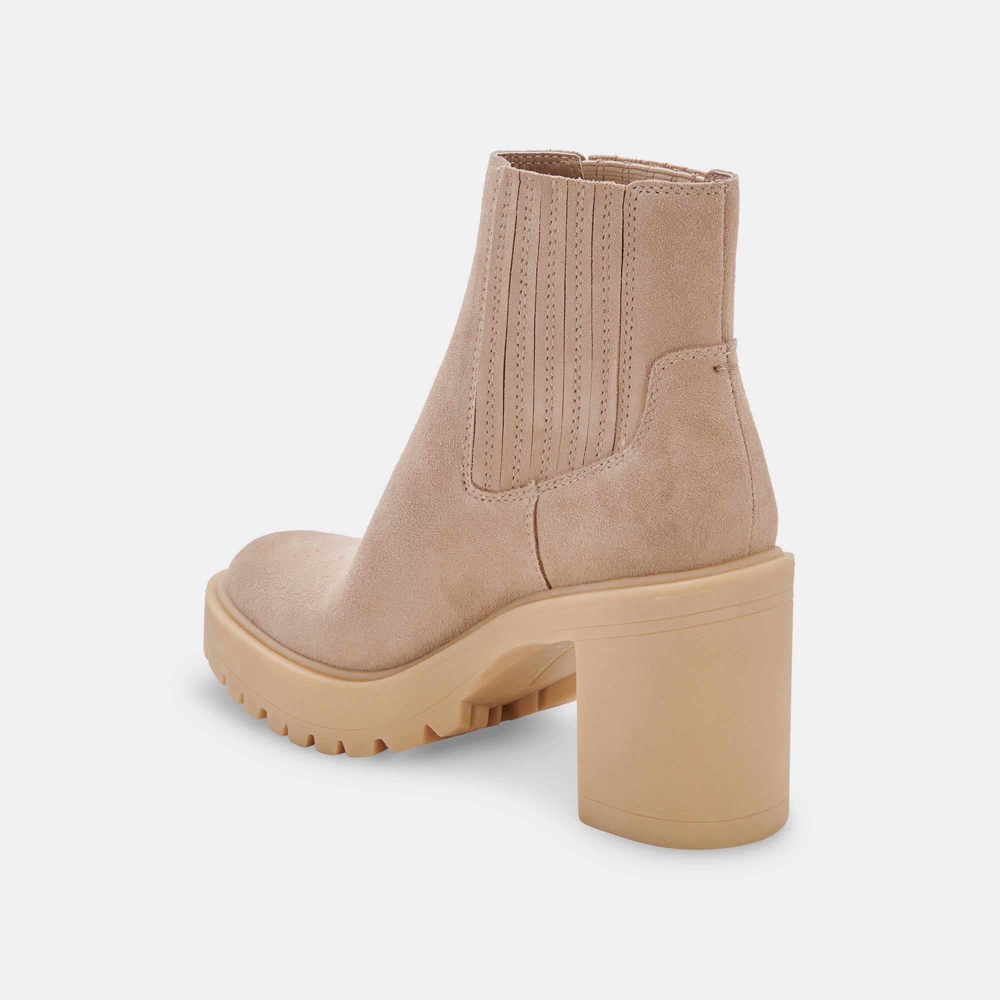 Caster H2O Wide Booties in Dune Suede - Waterproof & Comfortable Shoes for Women | Perfect for Hiking, Beach Walks & Outdoor Adventures