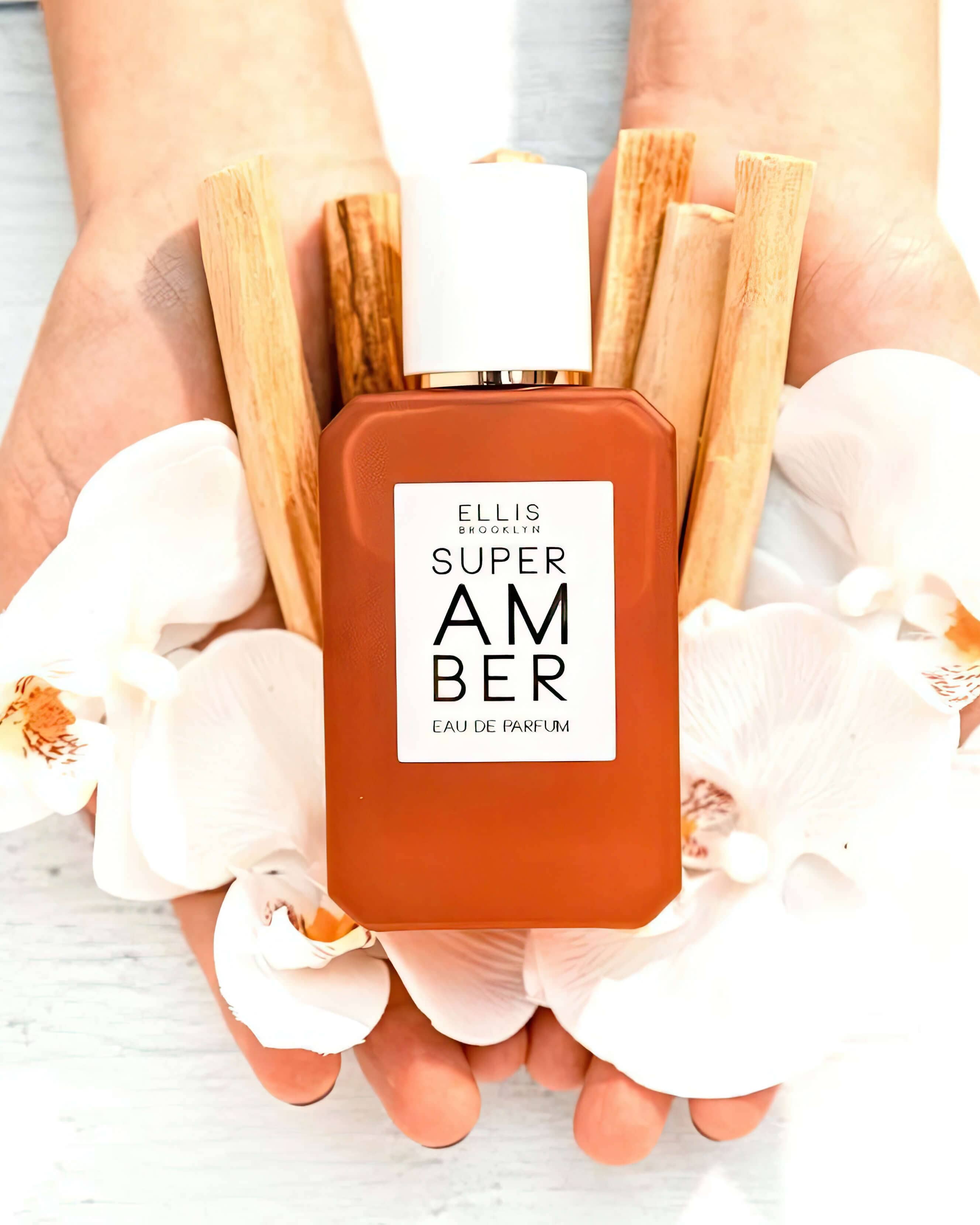 SUPER AMBER Eau de Parfum for Women - Long Lasting Amber Fragrance Perfume Oil - Perfect for Date Night, Evening Events & Special Occasions