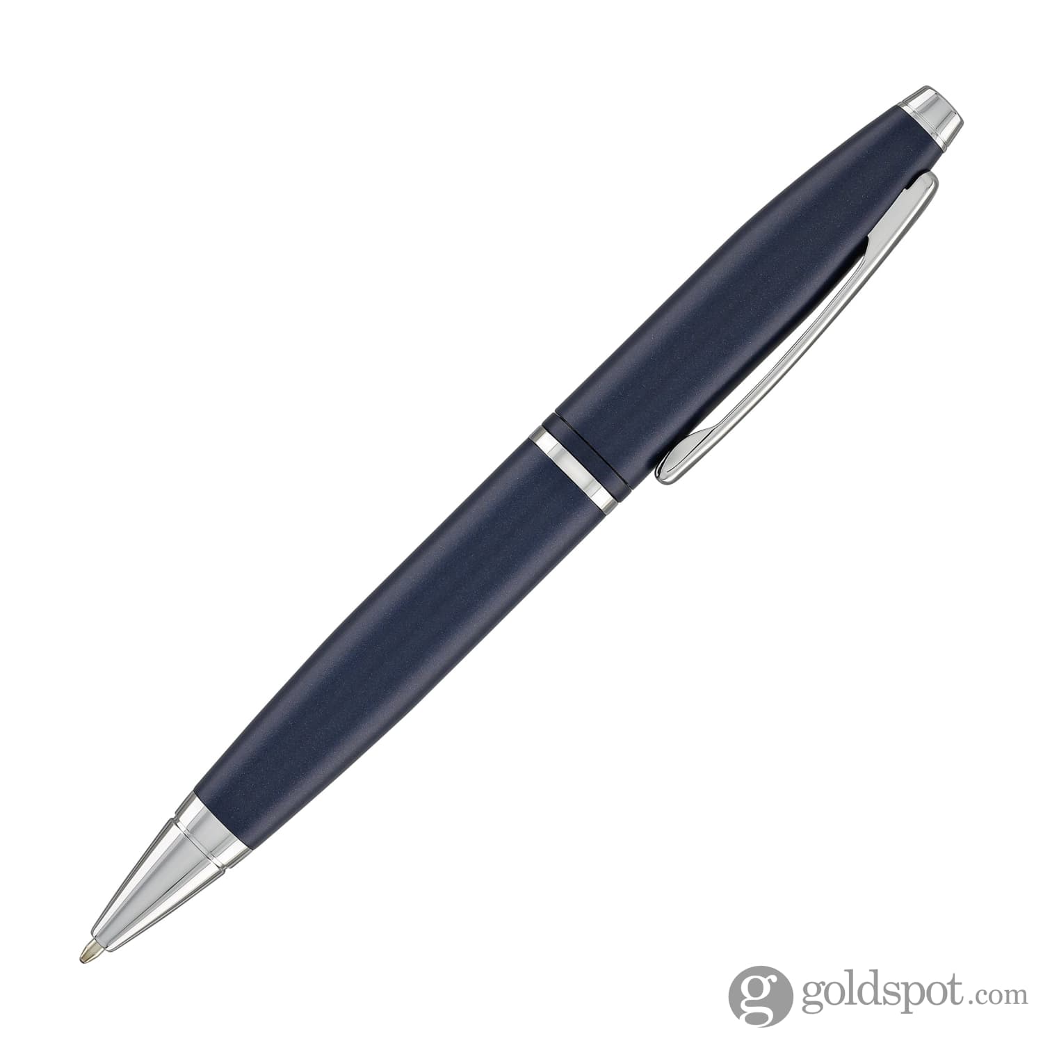 Premium Cross Calais Matte Metallic Midnight Blue Ballpoint Pen - Smooth Writing for Office, School & Gift Giving