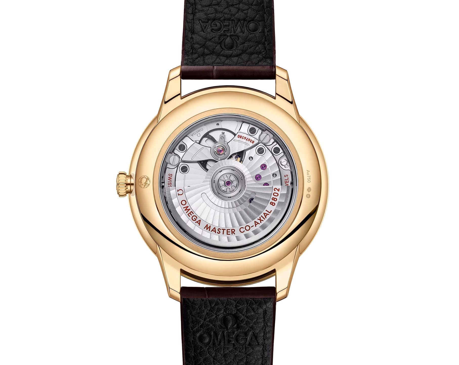 Omega De Ville Prestige 18K Yellow Gold Men's Luxury Watch - Swiss Automatic Movement, Sapphire Crystal - Perfect for Business, Formal Events & Gifting
