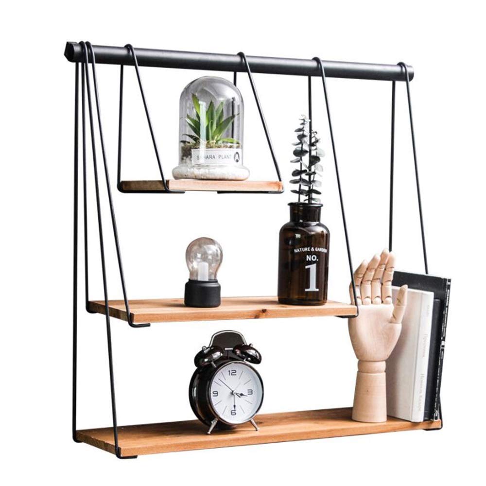 Jcnfa Floating Shelves - 3-Tier Wall Mounted Storage for Books, DVDs, Toys & Home Decor | Space-Saving Display Solution for Living Room, Bedroom & Office
