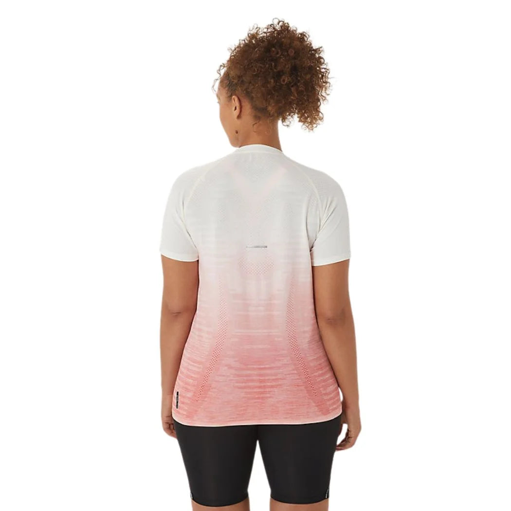 ASICS Seamless Women's Running T-Shirt - Moisture Wicking Workout Top for Gym, Yoga & Outdoor Activities