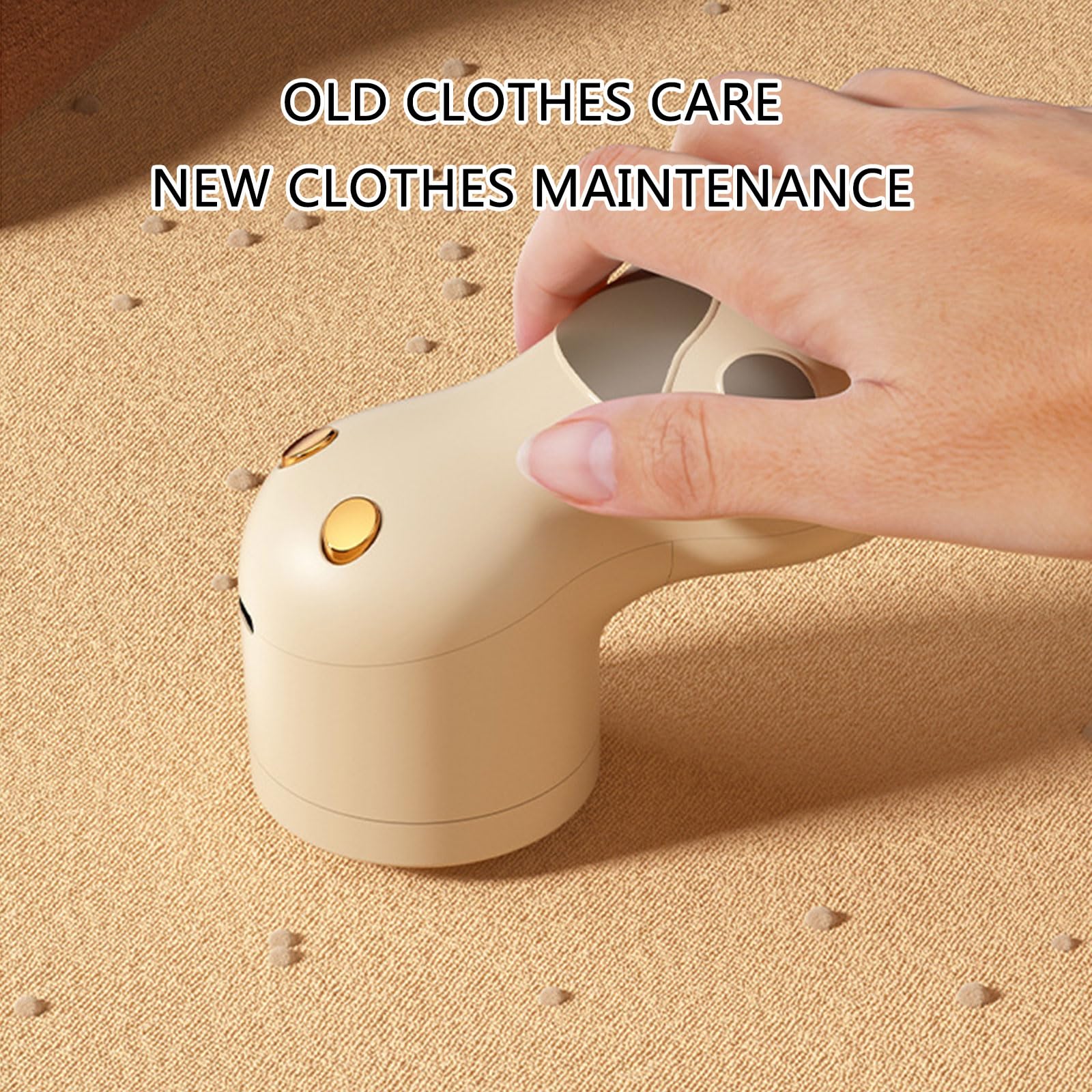 Electric Fabric Shaver & Lint Remover - Powerful Clothes Shaver for Sweaters, Coats & Blankets - Cat Paw Design for Gentle Hairball Removal - Perfect for Home, Travel & Laundry Care