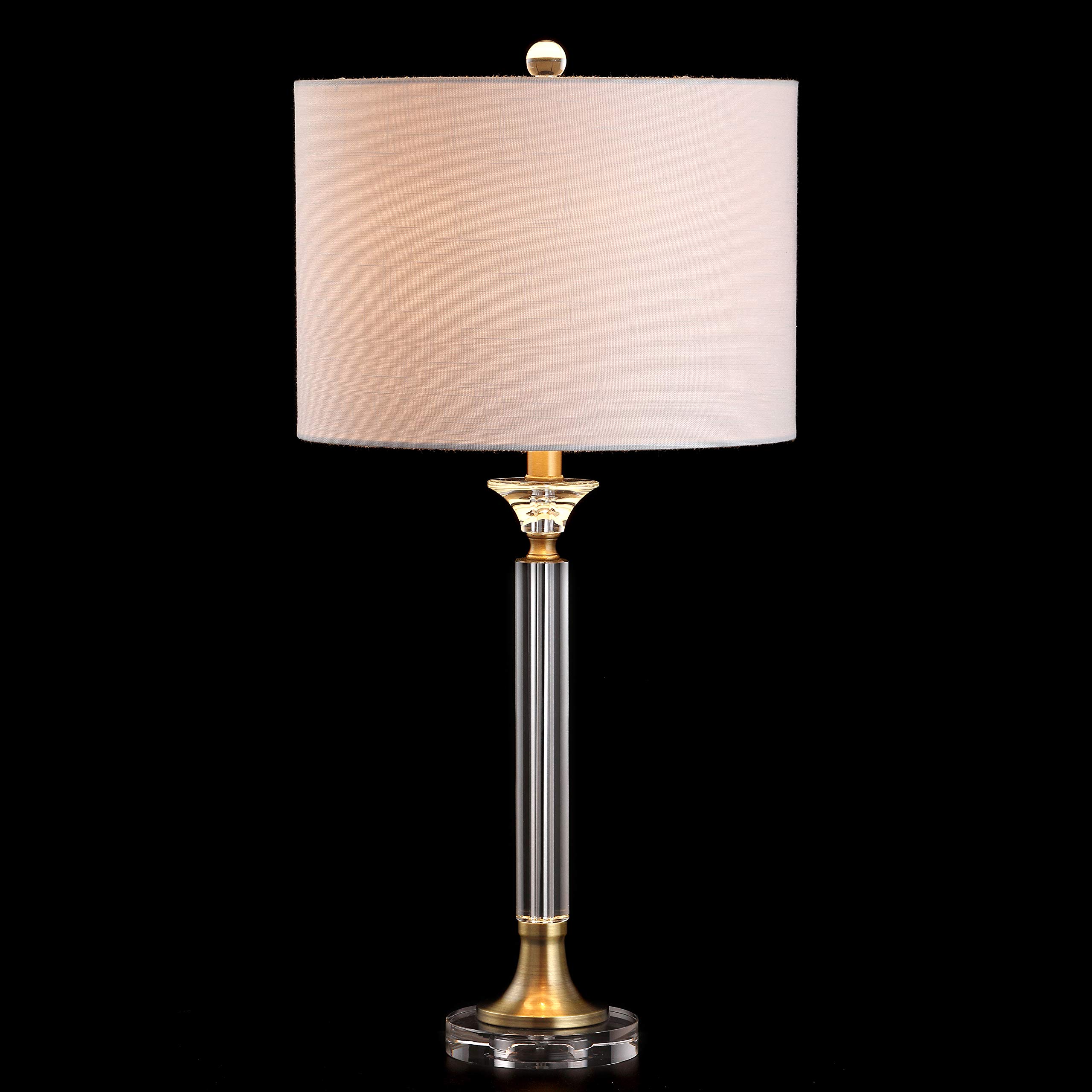 Set of 2 JONATHAN Y JYL5039A-SET2 Crystal & Metal LED Table Lamps - 28