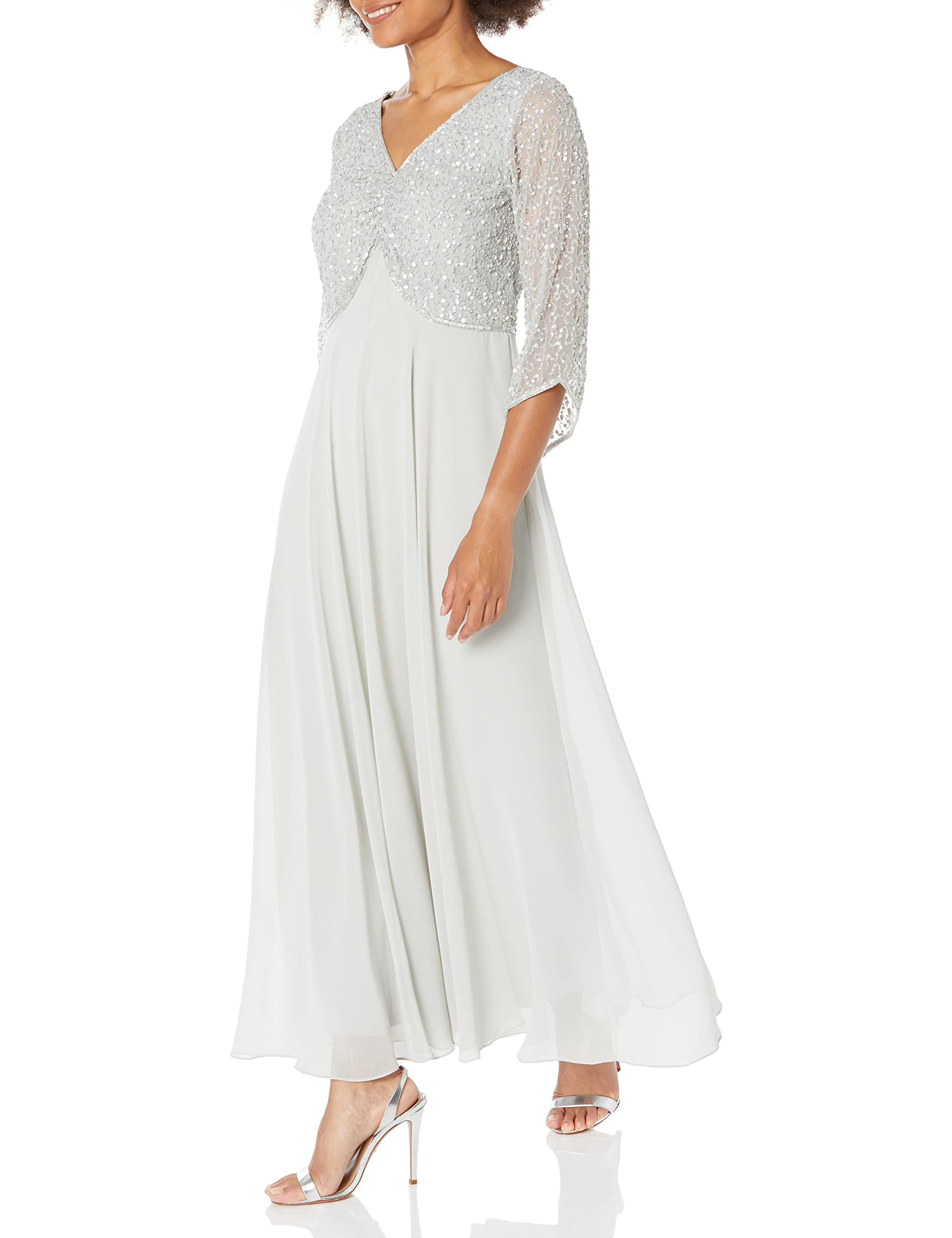 J Kara Women's Petite 5206slp Slim Fit Stretch Dress - Elegant Office Wear & Cocktail Party Outfit for Professional Women