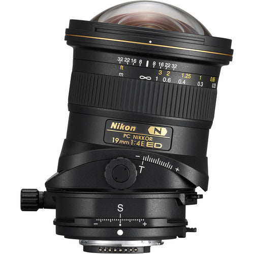 Nikon PC NIKKOR FX 19mm F4E ED Ultra Wide Tilt-Shift Lens for Architecture & Landscape Photography - Perfect for DSLR Cameras