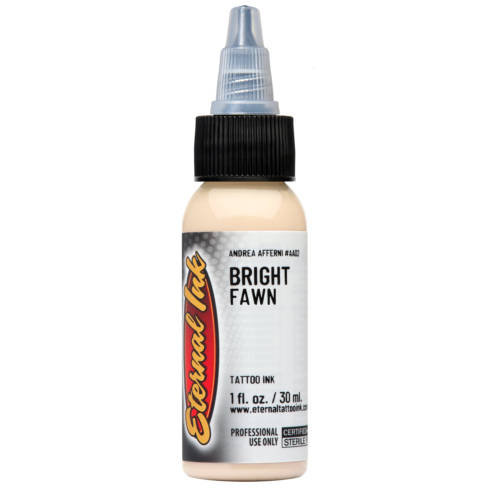 Eternal Andrea Afferni Bright Fawn Ink 1oz - Premium Calligraphy Ink for Fountain Pens, Dip Pens & Art Projects - Perfect for Lettering, Illustration & Creative Writing