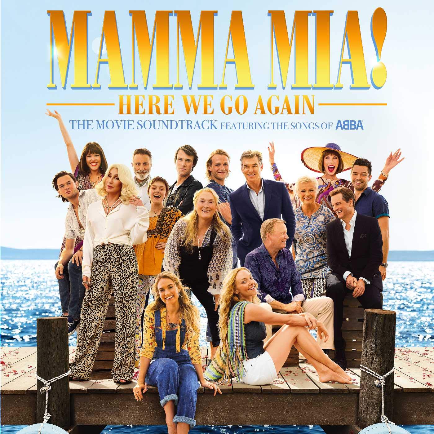 Mamma Mia! Here We Go Again DVD - ABBA Musical Movie Sequel with Meryl Streep - Perfect for Movie Nights & ABBA Fans