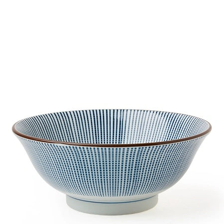 Premium Japanese Tokusa Handmade Ceramic Bowl - 8.3