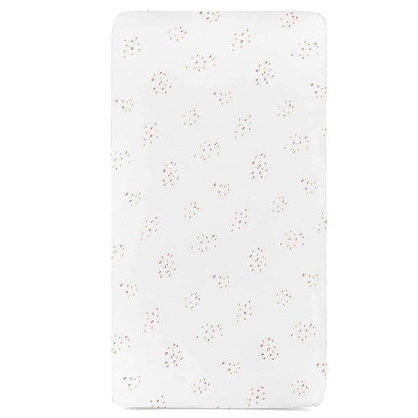 Elys & Co 4-Piece Baby Crib Bedding Set - Soft Cotton Crib Sheets, Fitted Crib Skirt, Bumper Pads - Perfect for Nursery Decor & Newborn Sleep Comfort