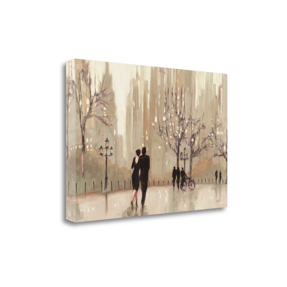 An Evening Out by Julia Purinton - Fine Art Giclee Print on Gallery Wrap Canvas, Ready to Hang Wall Decor for Living Room, Bedroom & Office