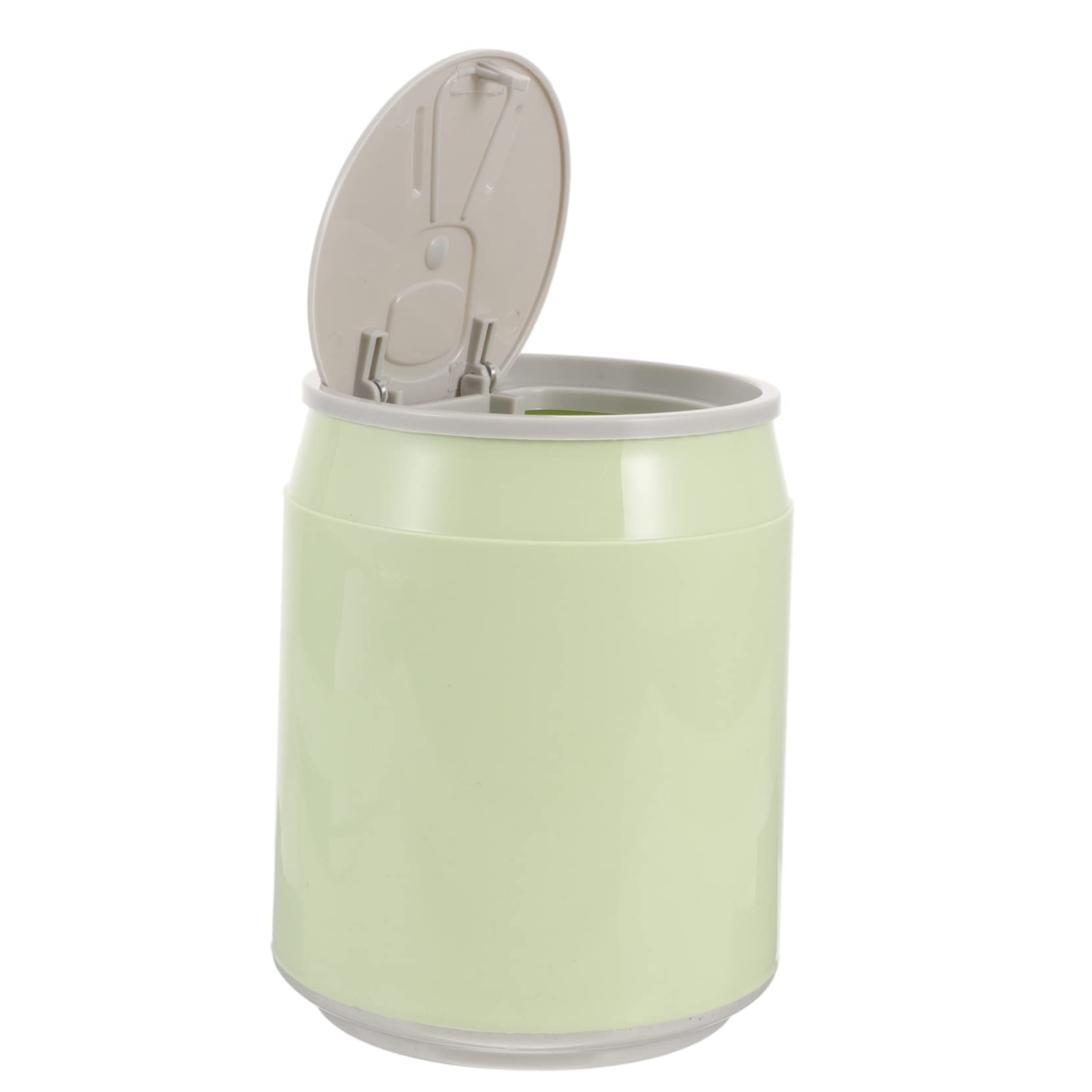 Cabilock Mini Can Lid Desk Trash Bin - Small Plastic Waste Basket for Office Desk, Countertop, Bathroom | Compact & Stylish Mini Garbage Can for Home Decor, Bedroom, Dorm Room | Perfect for Paper Clips, Snack Wrappers & Daily Trash