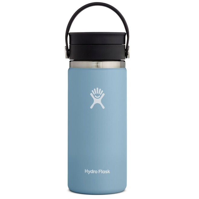 16 oz Wide Mouth Water Bottle with Flex Sip Lid - Leak Proof & BPA Free - Perfect for Gym, Hiking & Outdoor Activities