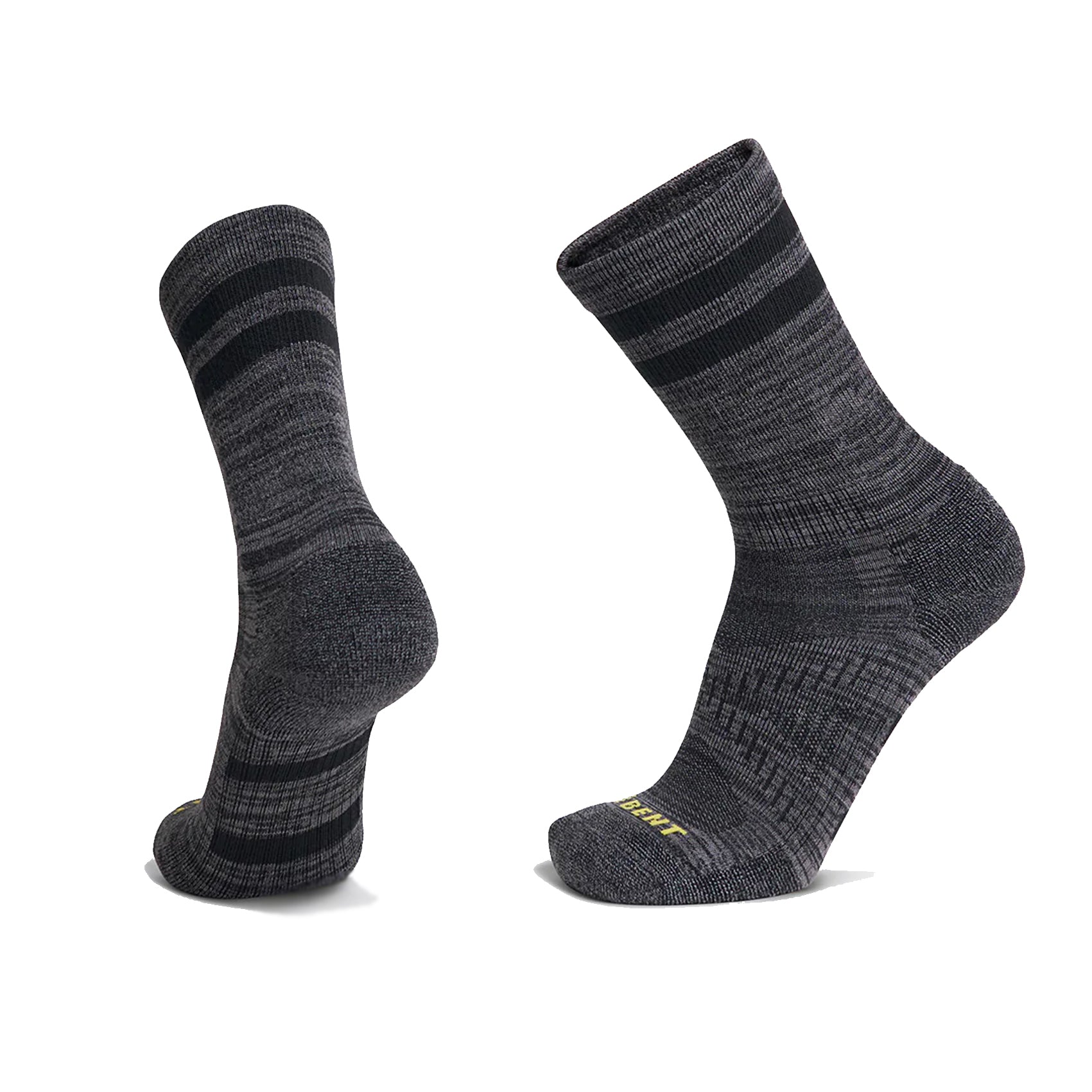 Unisex Le Bent Targeted Cushion 3/4 Crew Trail Socks - Hiking, Running & Outdoor Sports Performance Socks for Men & Women