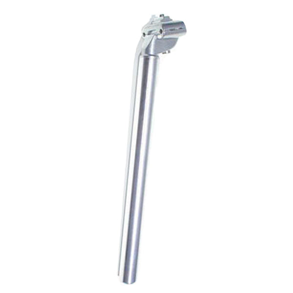 25.4x350mm SP 243 Silver Bike Seatpost (Kalloy) - Lightweight Aluminum Alloy Bicycle Seat Post for Road & Mountain Bikes, Cycling Comfort Upgrade