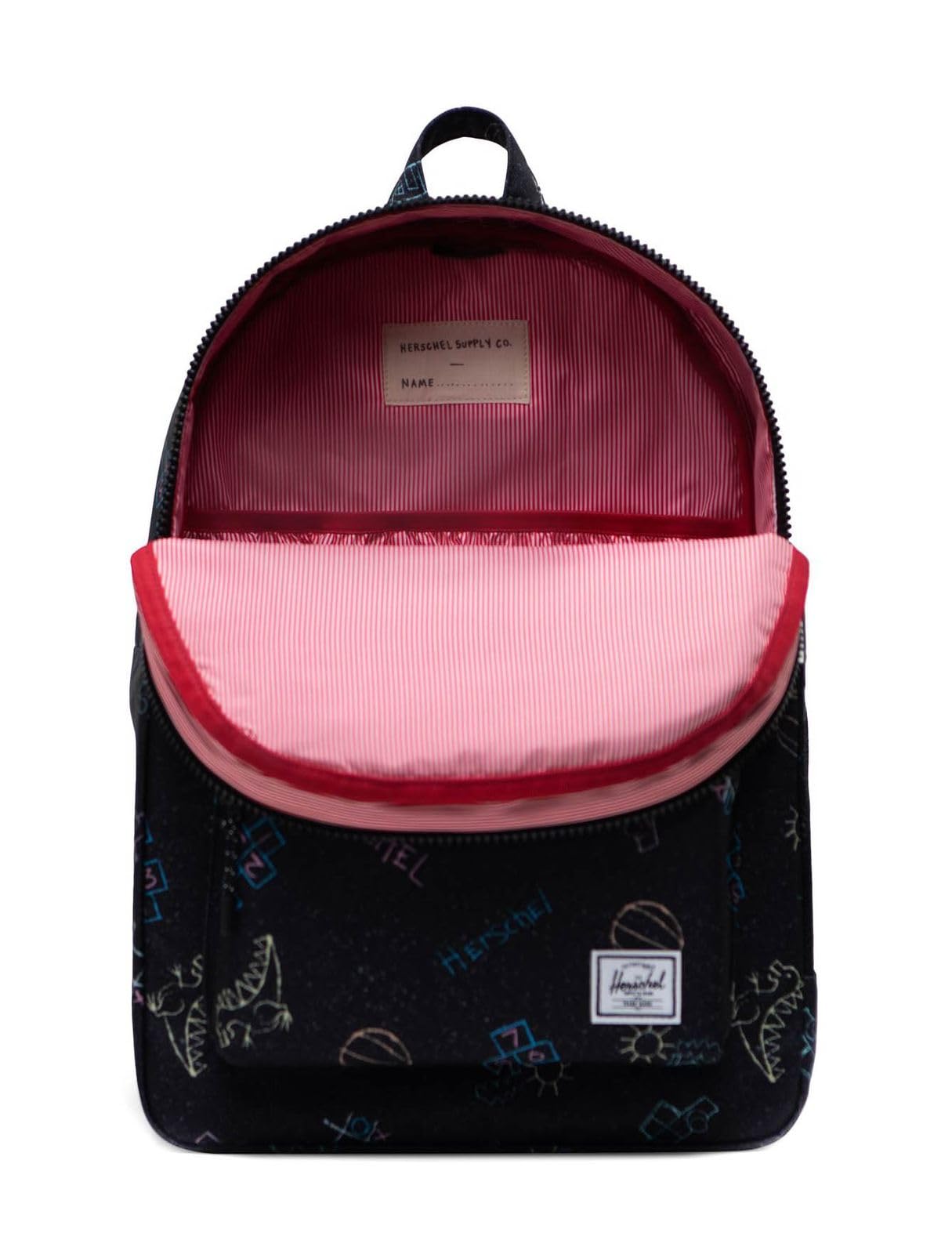 Herschel Heritage Youth XL Backpack - Asphalt Chalk | Durable School Backpack for Teens, Travel & Everyday Use