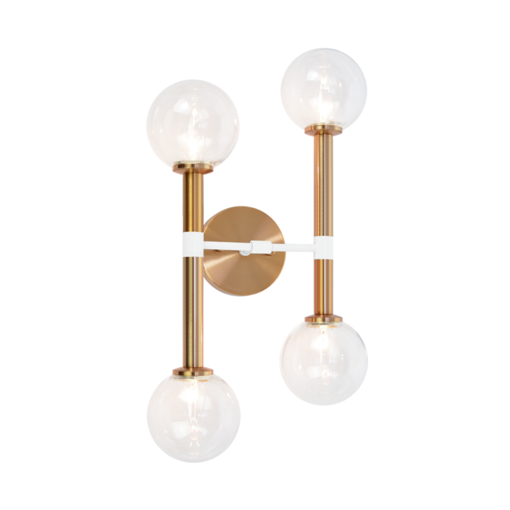 McKell Wall Sconce - Modern LED Light Fixture for Bedroom, Living Room & Hallway | Dimmable Indoor Lighting