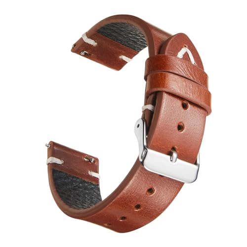 brown & silver buckle
