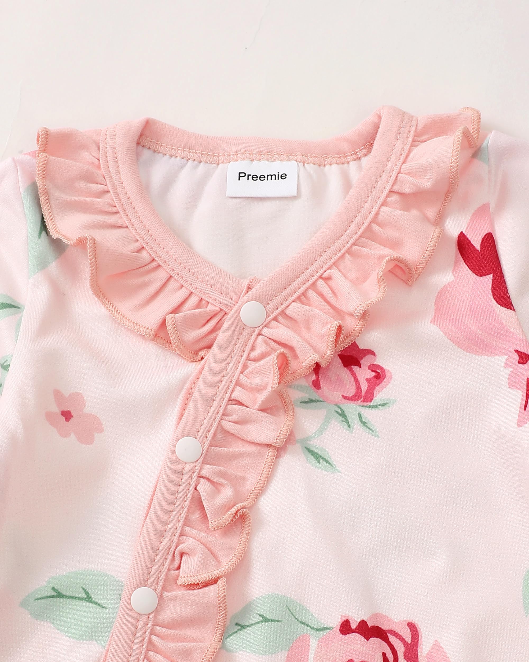 Renotemy Newborn Baby Girl Clothes - Fall Winter Outfits, Infant Rompers & Solid Jumpsuits | Cute Baby Bodysuits for Girls | Perfect for Family Photos, Holiday Gifts & Daily Wear
