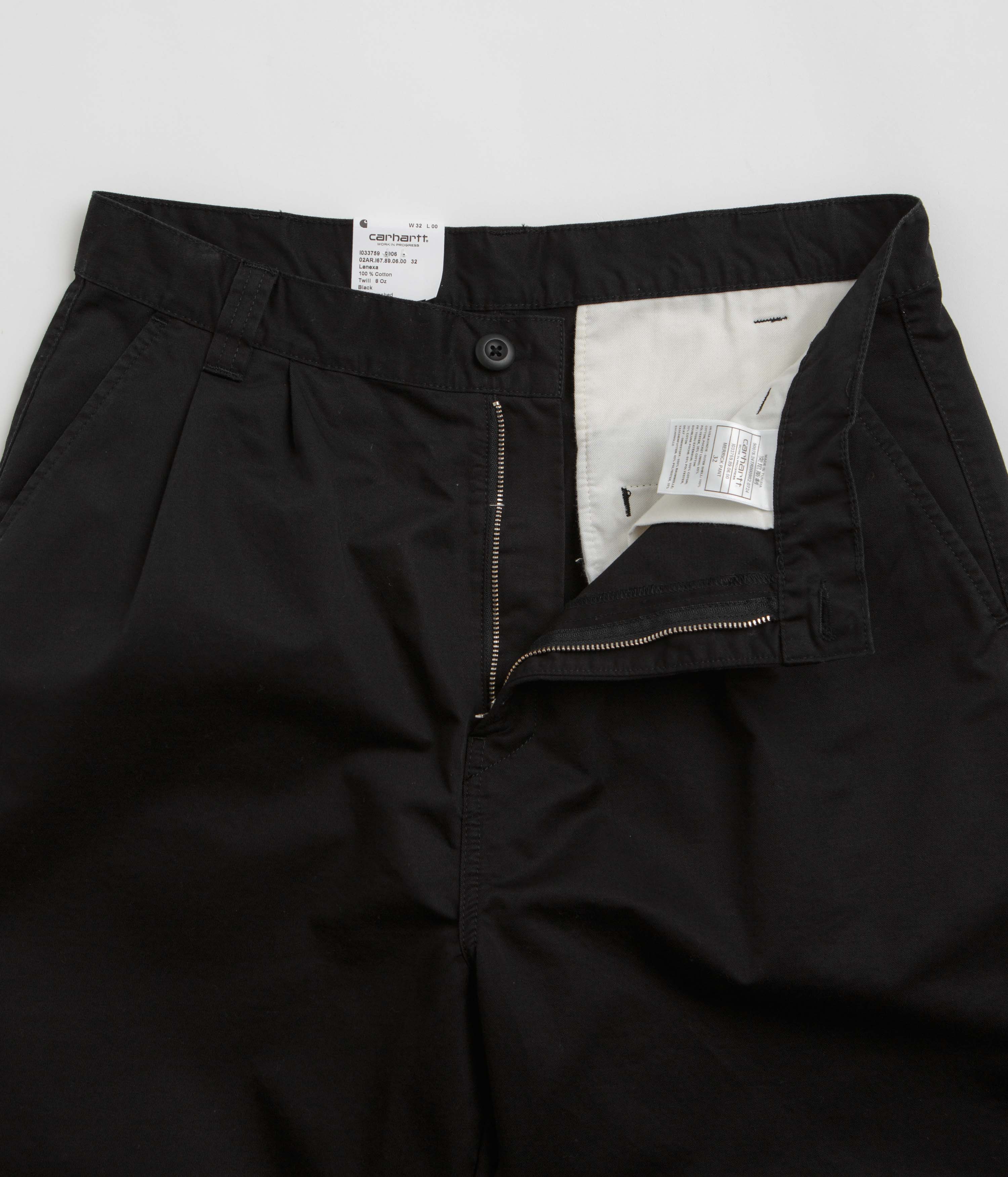 Carhartt Merrick Work Pants - Stone Washed Black | Durable Men's Cargo Pants for Construction, Outdoor Work & Casual Wear