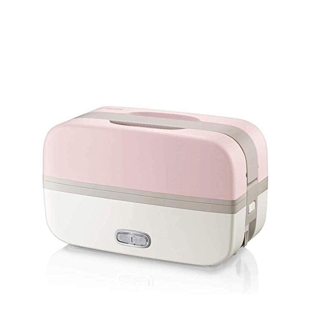 QIN Electric Lunch Box - Portable Food Warmer with Removable Stainless Steel Container | Perfect for Office, School, Travel & Home Use | Keep Meals Hot On-The-Go