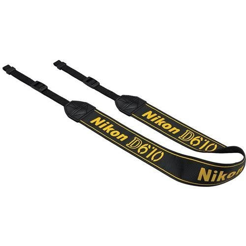 Nikon AN DC10 Camera Neck Strap Compatible with Nikon D610 DSLR - Secure & Comfortable for Travel, Hiking, and Outdoor Photography