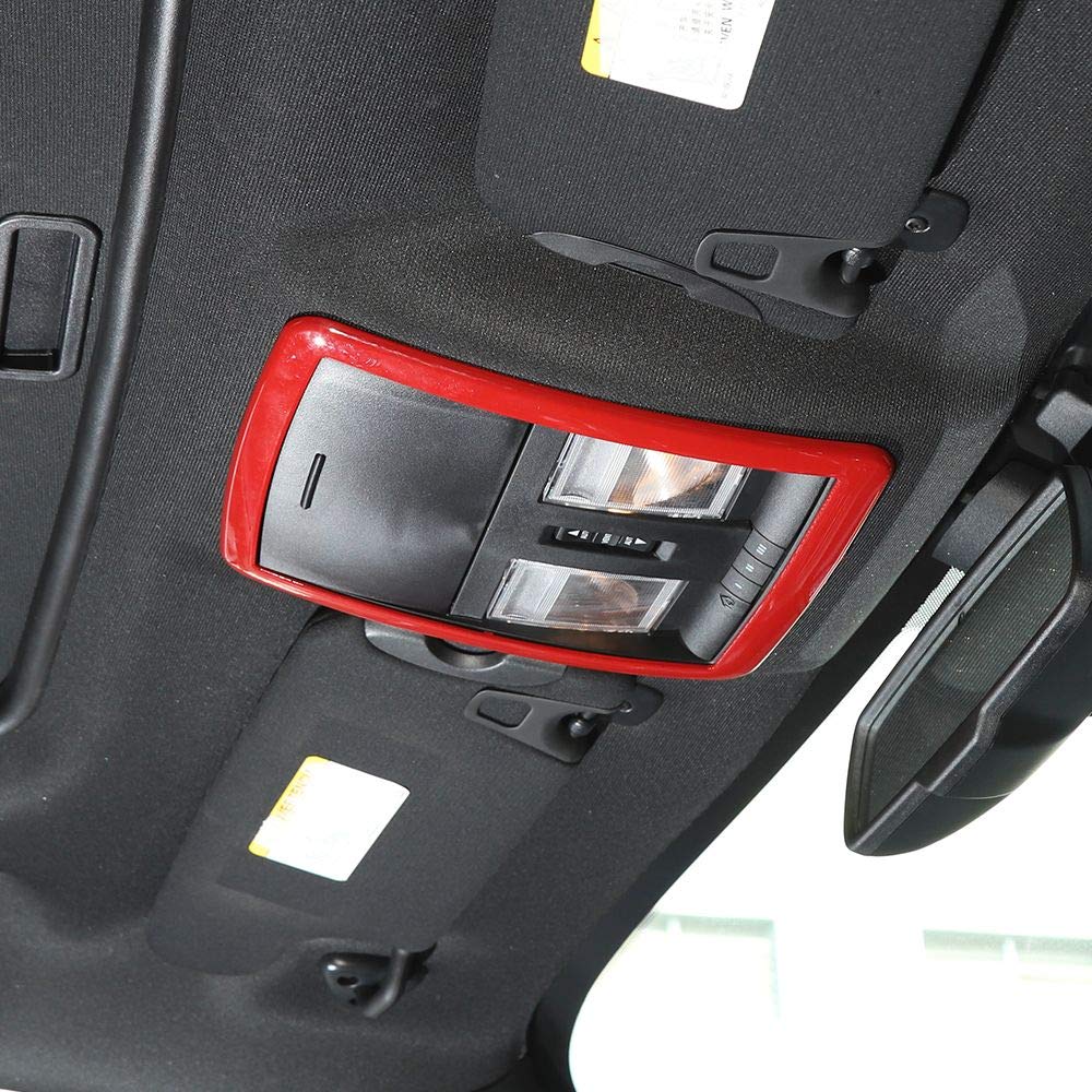 Dodge Challenger LED Interior Lights - Red Voodonala Reading Light & Decoration Trim Accessories for 2015+ Models | Car Interior Lighting Upgrade for Night Driving & Custom Styling