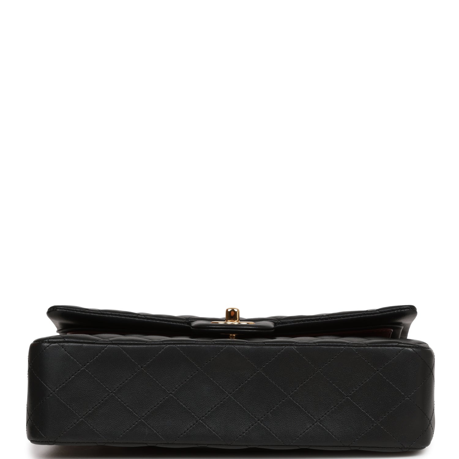 Chanel Medium Classic Double Flap Bag Black Lambskin Gold Hardware - Luxury Designer Handbag for Women, Perfect for Work, Evening Events & Special Occasions