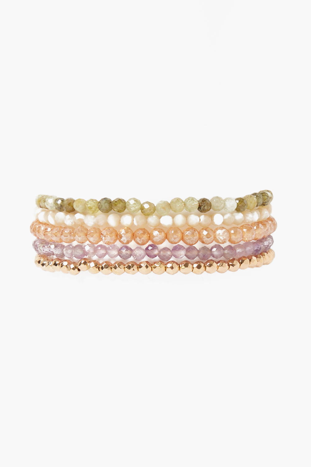 Laguna Naked Wrap Bracelet for Women - Multi Mix Beaded Boho Style Handmade Jewelry - Perfect for Beach, Festival, and Everyday Wear