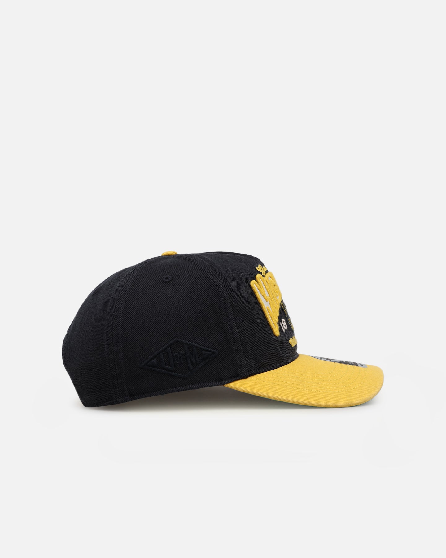 47 Brand Michigan Wolverines 'NCAA Trophy Case' Premium Hitch Snapback Navy Hat - Official NCAA Licensed Snapback Cap for Men and Women, Perfect for Game Day, College Sports Events and Fan Collections