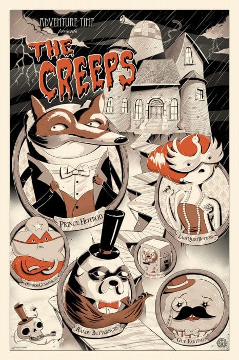 Adventure Time – The Creeps | Fun & Spooky Board Game for Kids & Adults | Perfect for Halloween Parties & Family Game Nights