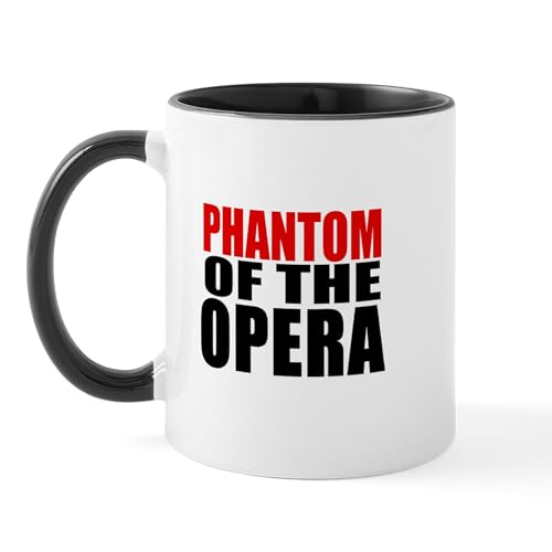 White/Black Inside - Phantom Of The Opera Mug
