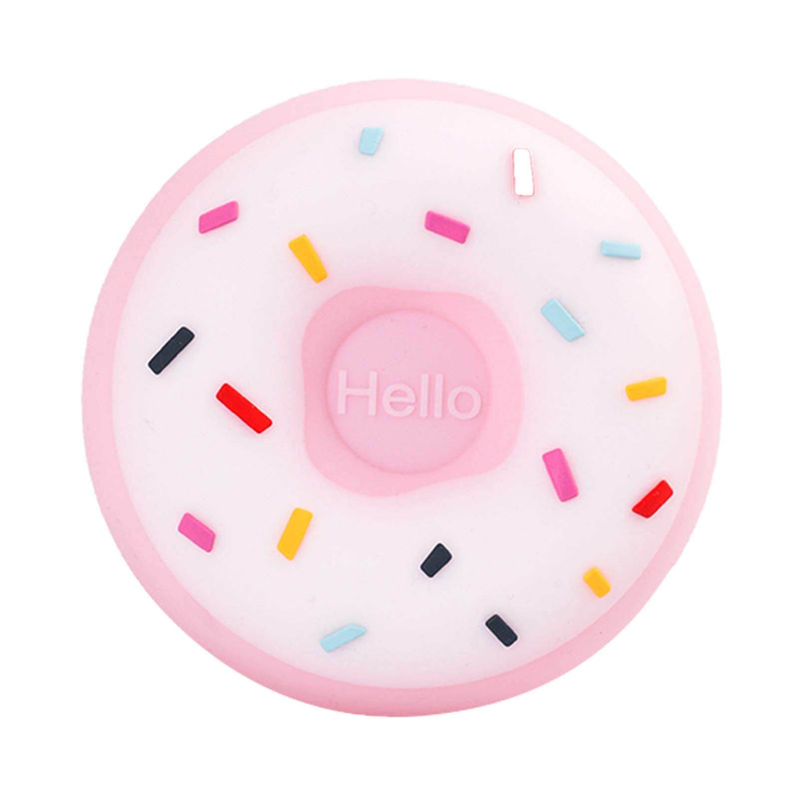 Rechargeable Donut-Shaped Night Light - Smart Touch Control, 3 Color Adjustable LED Lamp for Kids Room, Nursery, Bedroom, or Dorm Decor | Perfect Gift for Birthday & Christmas