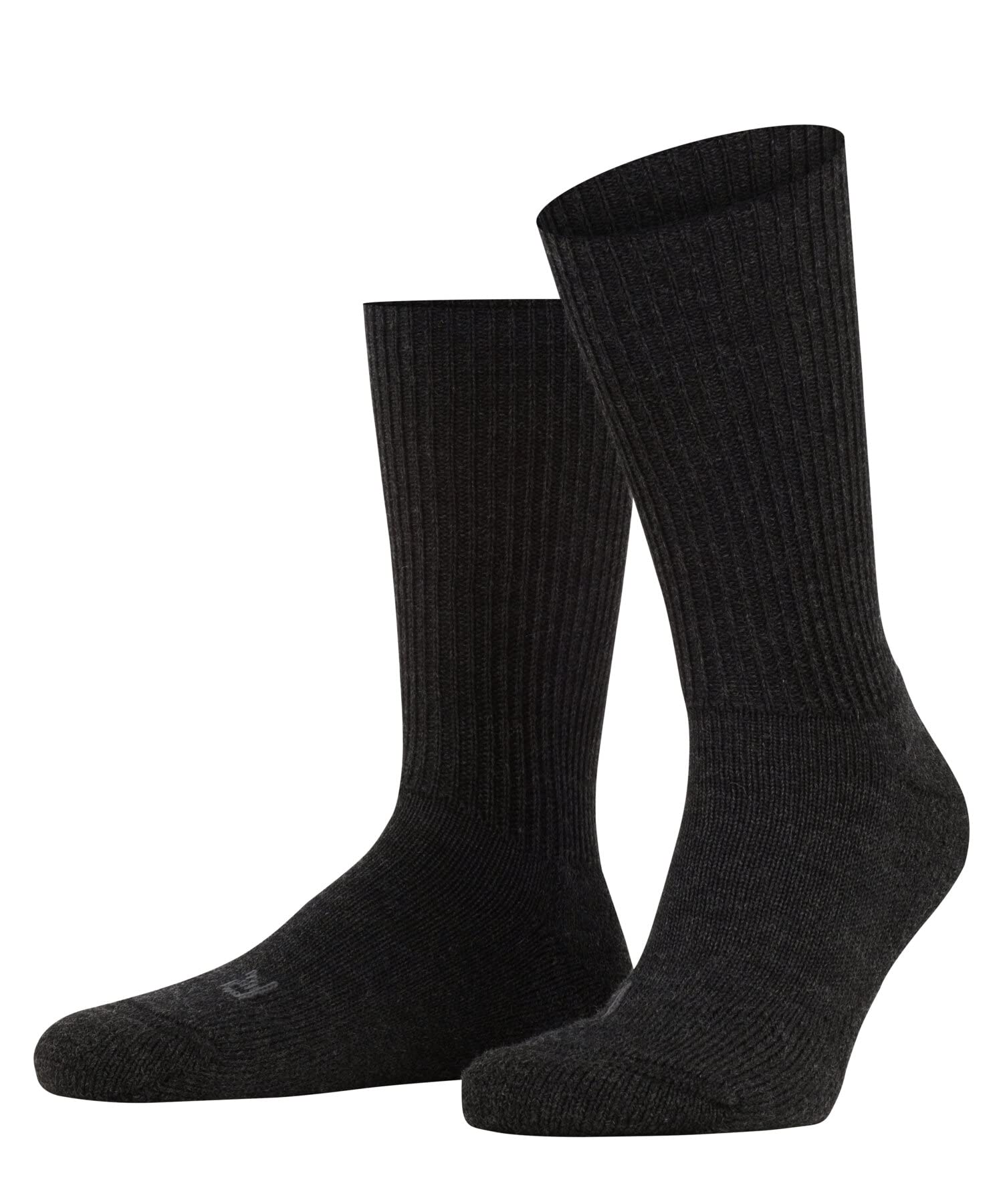 FALKE Unisex Walkie Ergo Socks - Crew Length Merino Wool Socks for Hiking & Outdoor Activities - 1 Pair Comfortable Walking Socks for Men & Women