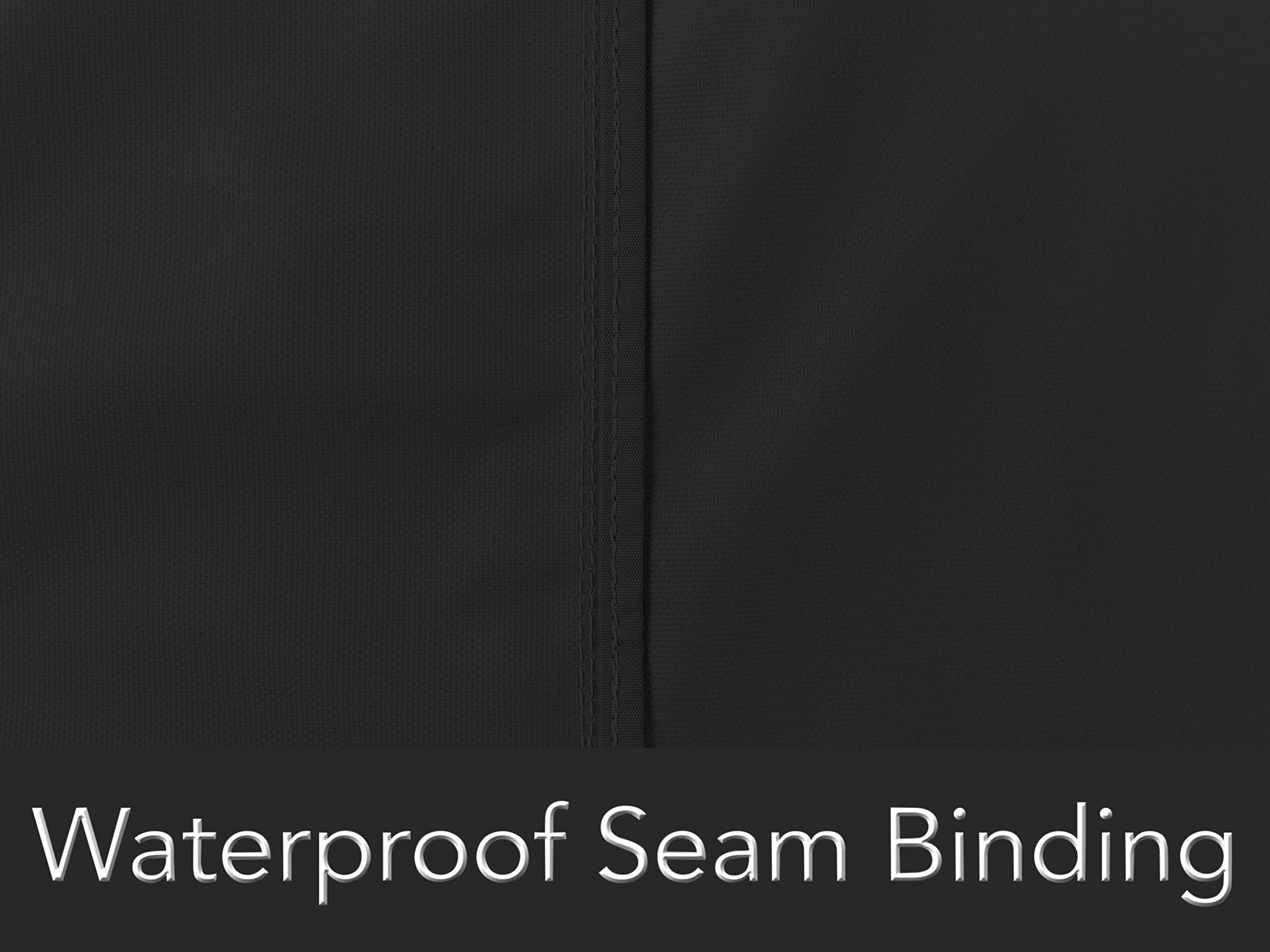 **Weatherproof 86 Inch Heavy Duty BBQ Grill Cover for Large Island - 900D Polyester Outdoor Grill Protector - Perfect for Backyard, Patio & Deck Use**