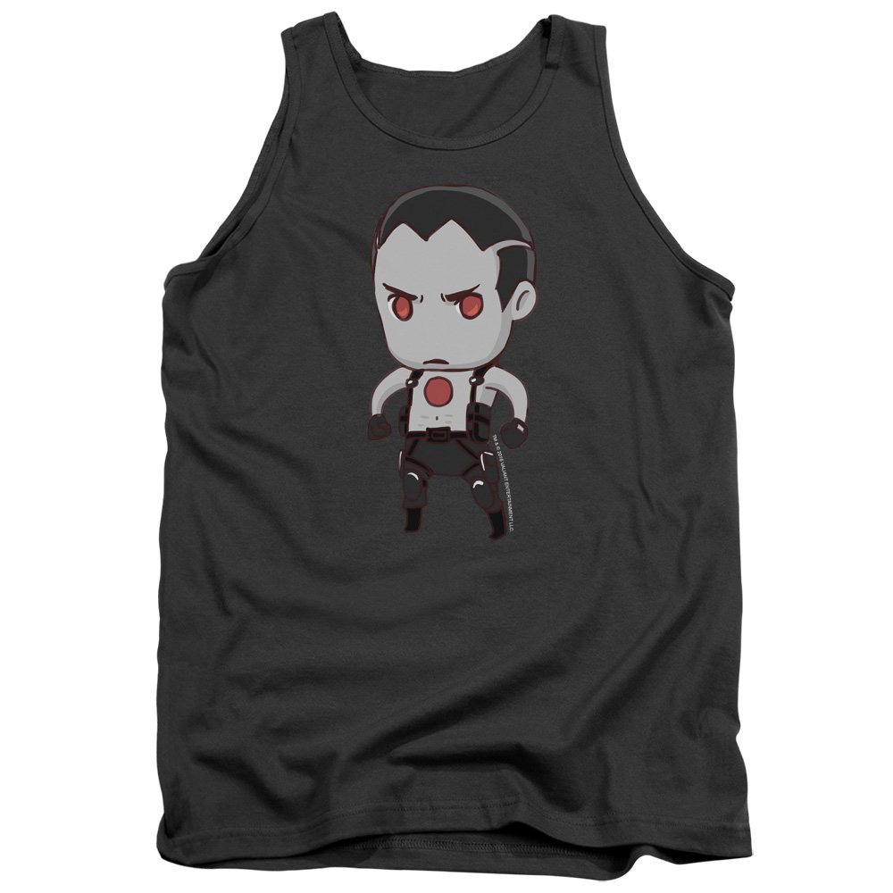 Bloodshot Chibi Graphic Unisex Tank Top for Men & Women - Casual Summer Wear, Gym Outfit & Anime Cosplay