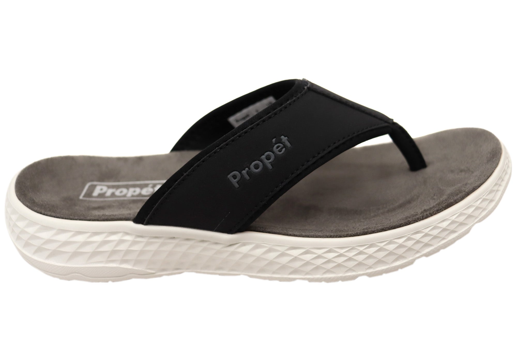Propet TravelActiv FT Women's Comfortable Wide Width Thong Sandals - Perfect for Travel, Beach & Casual Summer Wear