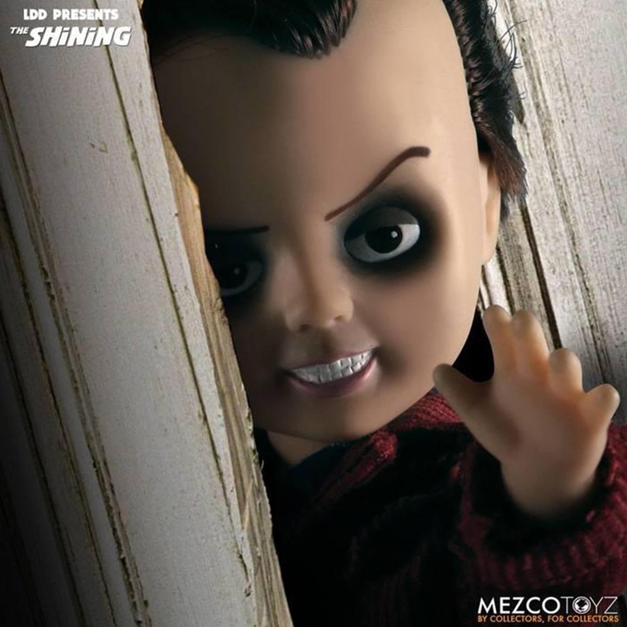 Mezco Living Dead Dolls The Shining Jack Torrance Action Figure - 12cm x 25cm Horror Collectible - Perfect for Halloween Decor & Stephen King Fan Collections