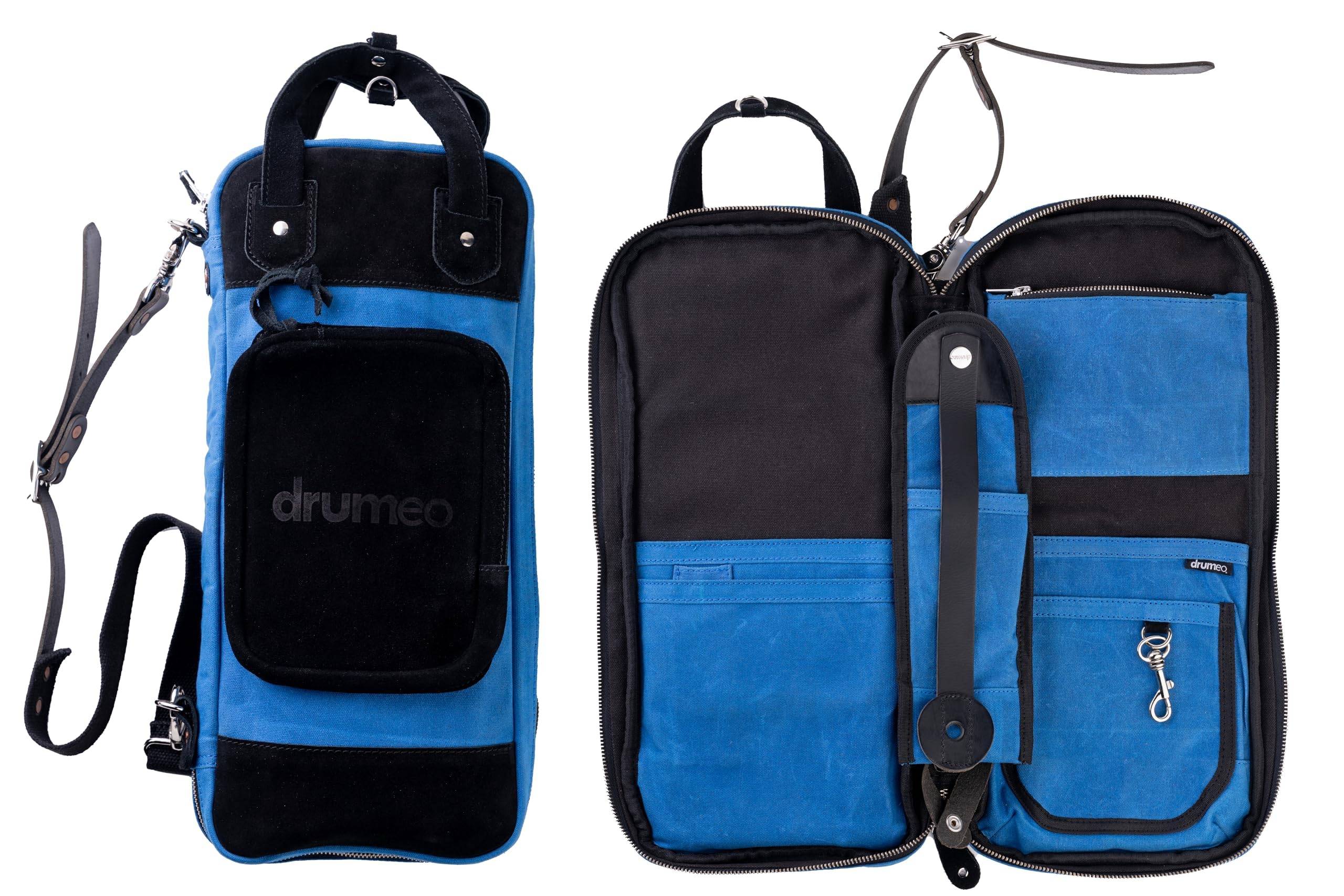Drumeo StickBag - Premium Drumstick Holder for Drummers | Durable & Versatile Drum Stick Bag for Practice, Gigs & Travel