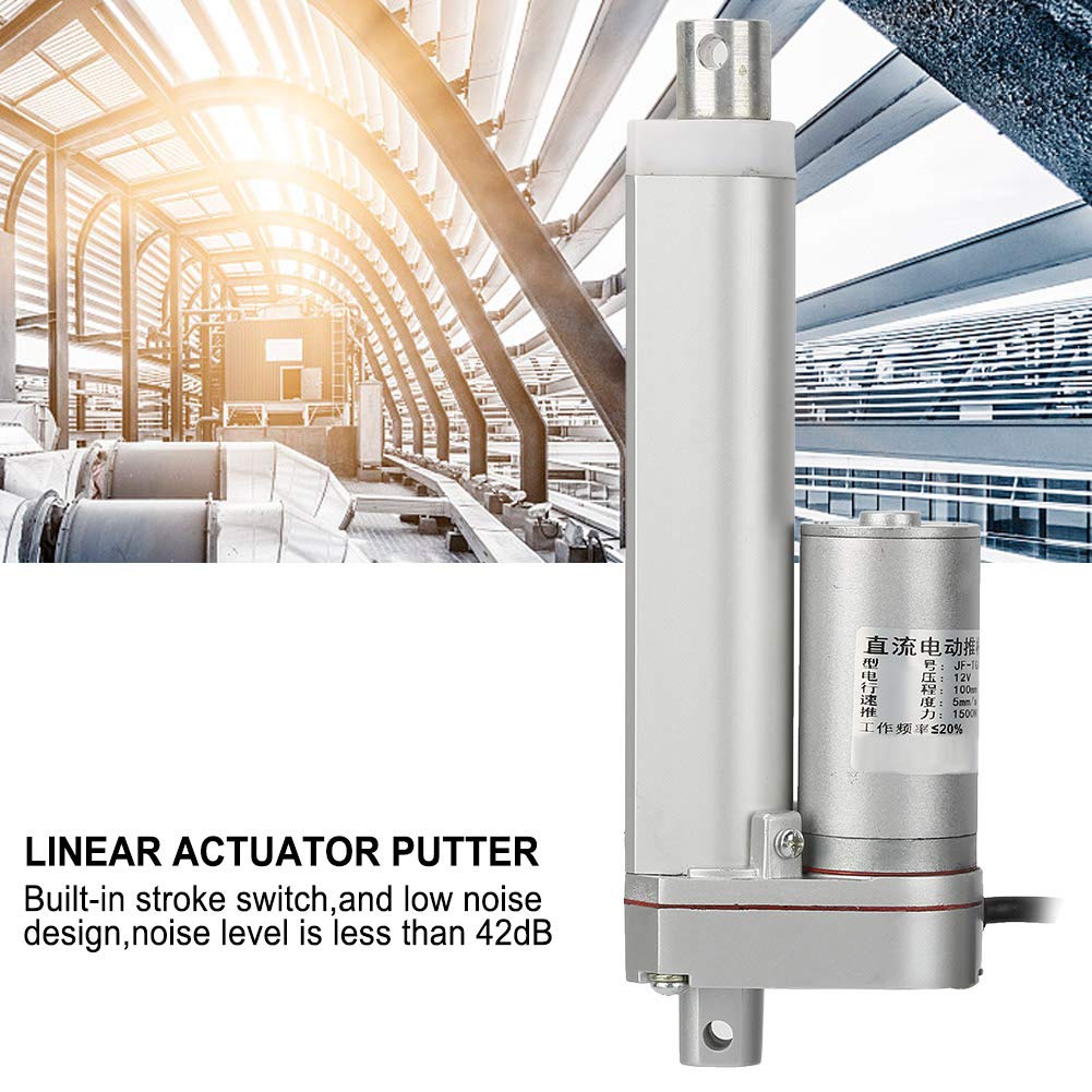 Electric Linear Actuator with Long-Range Remote Control - Automatic Centralized Lift Rod for Electric Sofa, Recliner, and Adjustable Beds (Home & Office Use)