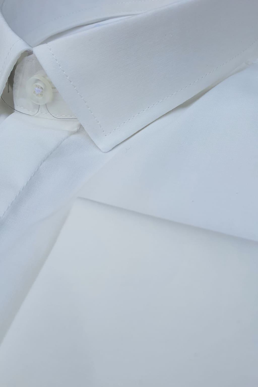 LA Smith Men's Ivory Slim Fit Dress Shirt - Formal & Business Attire for Office, Wedding & Special Occasions