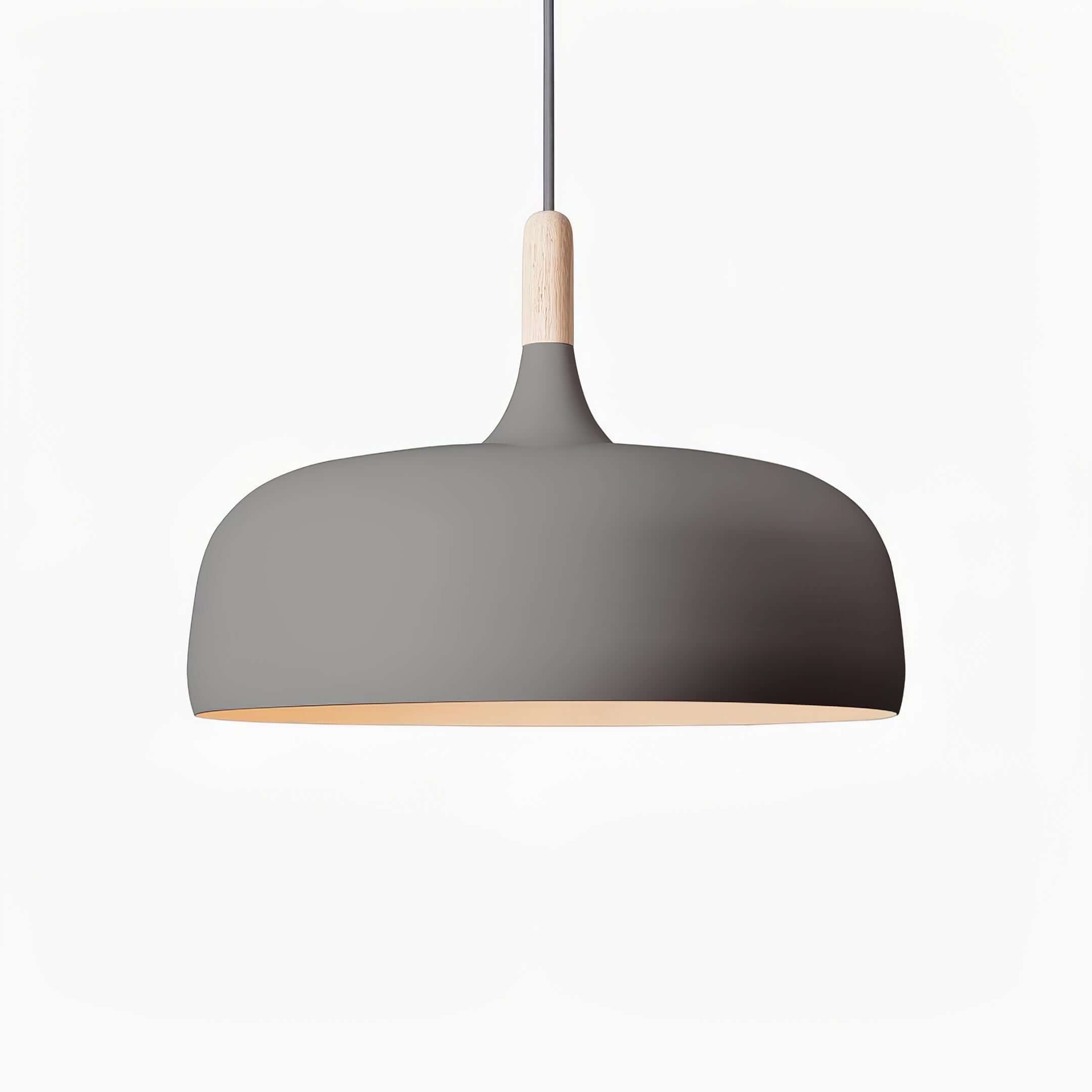 Stylish Acorn Pendant Light Fixture - Modern Hanging Ceiling Lamp for Kitchen Island, Dining Room & Bedroom Decor